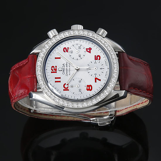 OMEGA(USED) 스피드마스터 크르노 자개 레이디