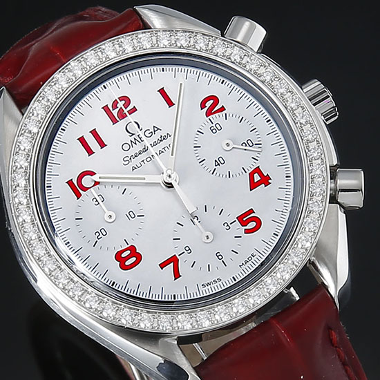 OMEGA(USED) 스피드마스터 크르노 자개 레이디