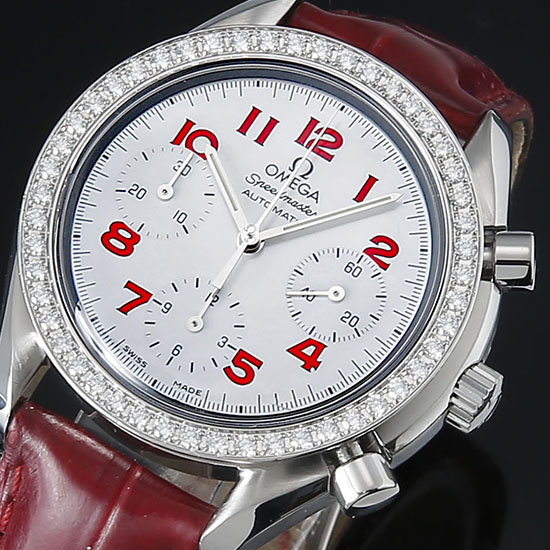 OMEGA(USED) 스피드마스터 크르노 자개 레이디