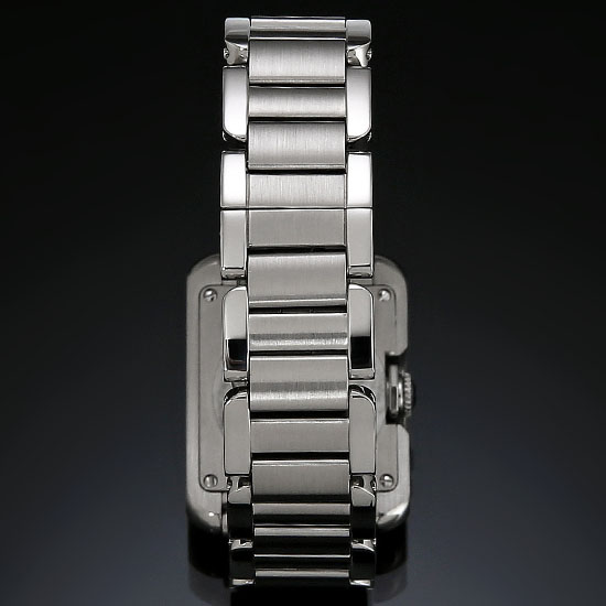 CARTIER(USED) 탱크 앙글레즈 스틸 스몰