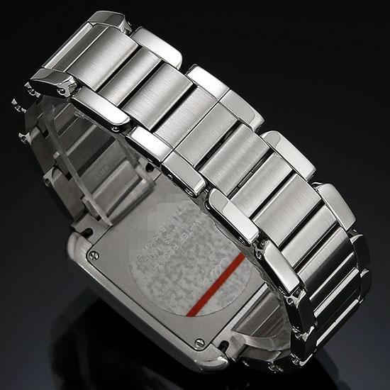 CARTIER(USED) 탱크 앙글레즈 스틸 스몰