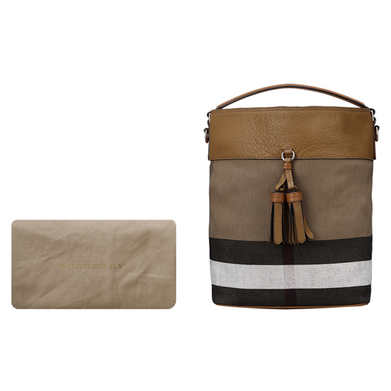 BURBERRY(USED)애쉬비 수잔나 미듐 테슬 숄더백