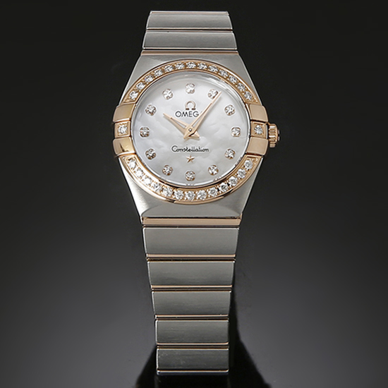 OMEGA(USED) 뉴 컨스틸레이션 콤비 다이아베젤