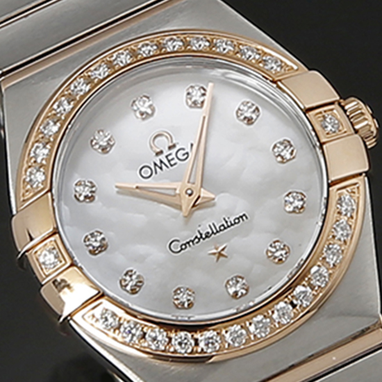 OMEGA(USED) 뉴 컨스틸레이션 콤비 다이아베젤