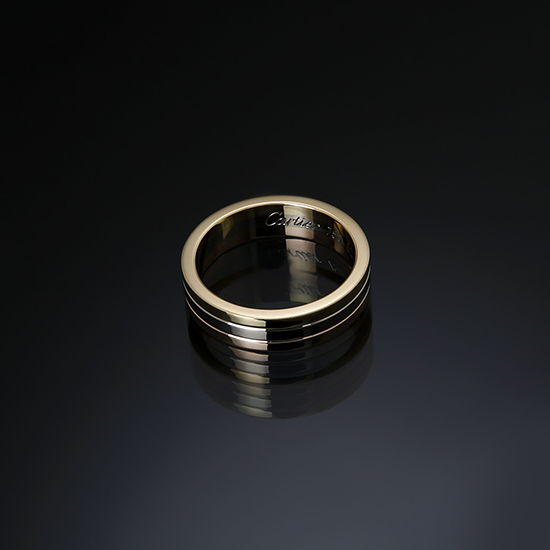CARTIER(USED) 트리니티 웨딩 밴드 링 #52