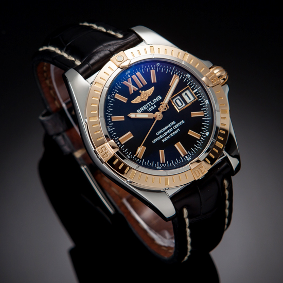 BREITLING(USED) 윈드라이더 콕핏 빅데이트 콤비