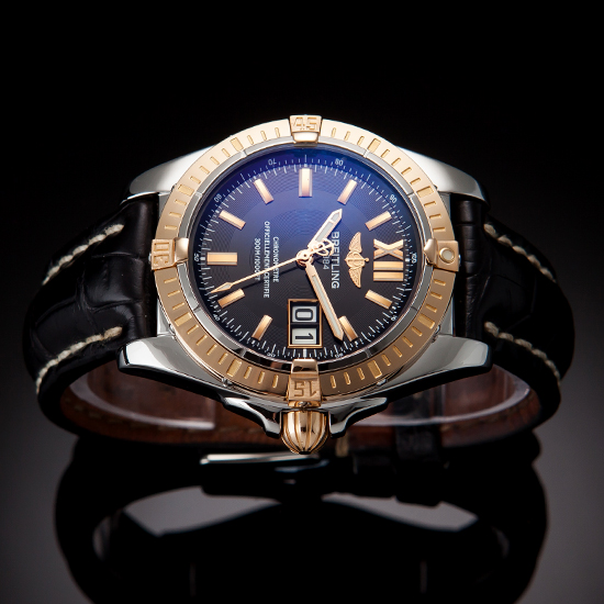 BREITLING(USED) 윈드라이더 콕핏 빅데이트 콤비