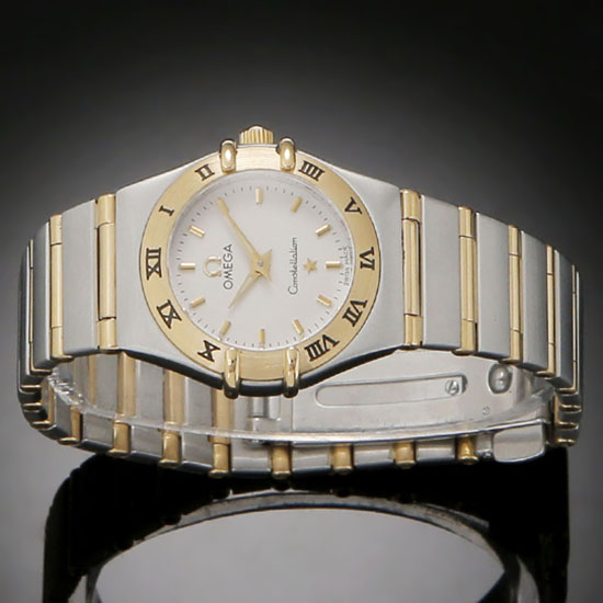 OMEGA(USED)컨스틜레이션 콤비 풀바