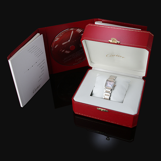 CARTIER(USED) 탱크 프랑세스 콤비 자개판 스몰
