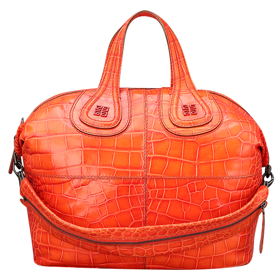 GIVENCHY(USED)나이팅게일 엘리게이터 스킨 미듐