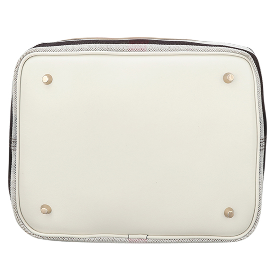 BURBERRY(USED)애쉬비 캔버스 체크 호보백