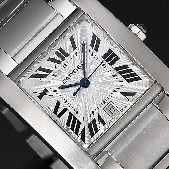 CARTIER(USED) 탱크 프랑세스 스틸 L