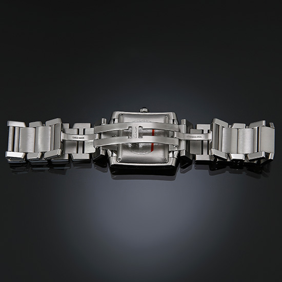 CARTIER(USED) 탱크 프랑세스 스틸 L