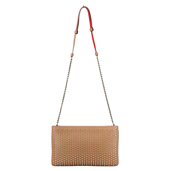 VALENTINO(USED)스파이크 베이지 클러치겸 숄더백