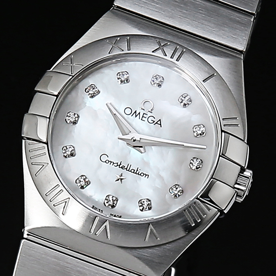 OMEGA(USED) 뉴 컨스틸레이션 스틸 자개판