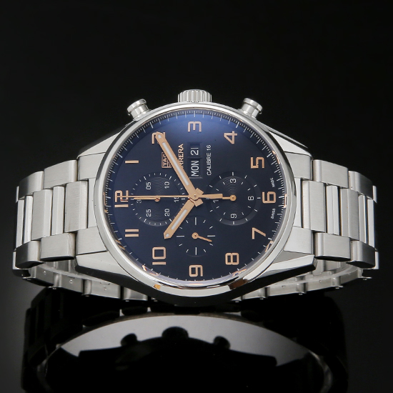 TAG Heuer(USED)까레라 크르노 데이데이트 CV2A1AB