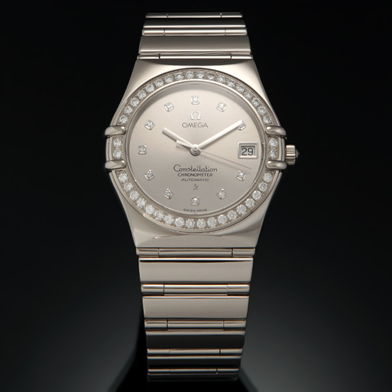 OMEGA(USED) 컨스틸레이션 화이트골드 다이아베젤