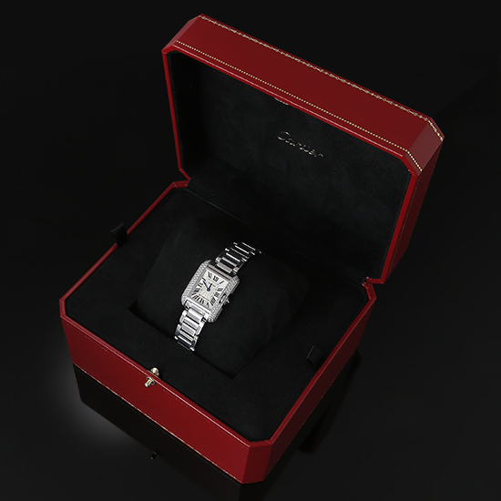 CARTIER(USED) 탱크 앙글레즈 S