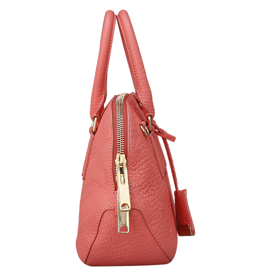 BURBERRY(USED)핑크 레더 오차드백