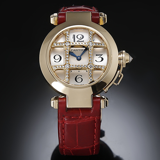 CARTIER(USED) 파샤 그리드 다이아 오토