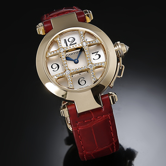 CARTIER(USED) 파샤 그리드 다이아 오토