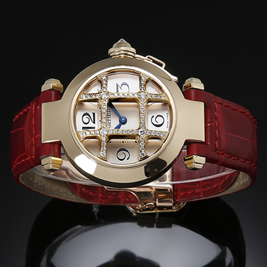 CARTIER(USED) 파샤 그리드 다이아 오토