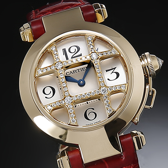 CARTIER(USED) 파샤 그리드 다이아 오토