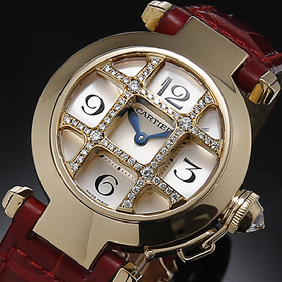 CARTIER(USED) 파샤 그리드 다이아 오토