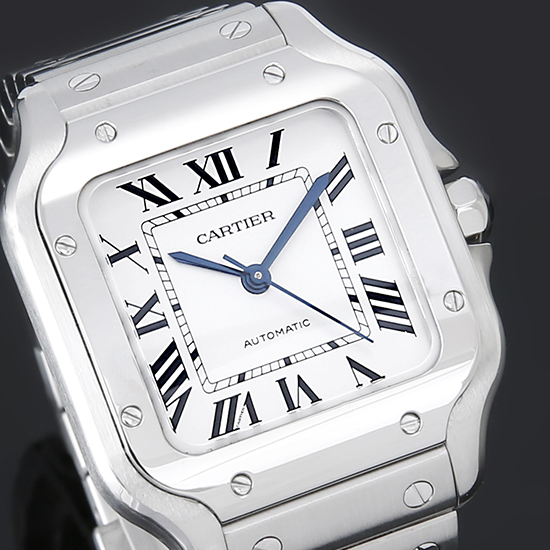 CARTIER(USED)뉴 산토스 갈베 스틸L