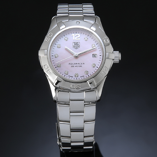 TAG Heuer(USED) 아쿠아레이서 자개판 WAF141A