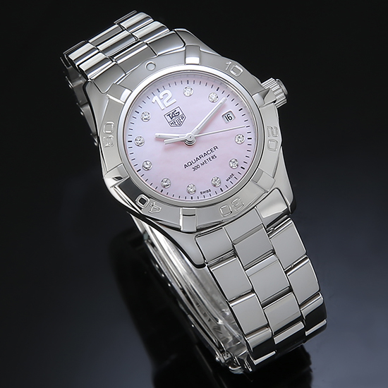 TAG Heuer(USED) 아쿠아레이서 자개판 WAF141A