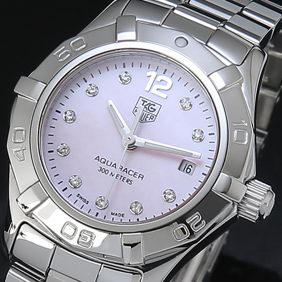 TAG Heuer(USED) 아쿠아레이서 자개판 WAF141A