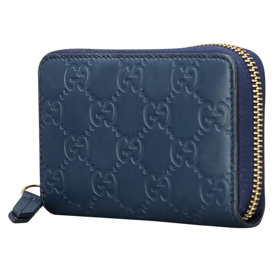 GUCCI(USED) 구찌 GG로고 씨마 레더 동전 지갑
