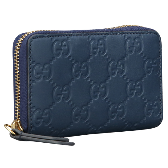 GUCCI(USED) 구찌 GG로고 씨마 레더 동전 지갑