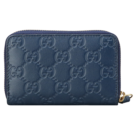 GUCCI(USED) 구찌 GG로고 씨마 레더 동전 지갑