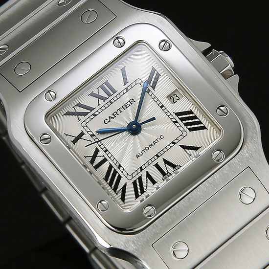 CARTIER(USED) 산토스 갈베 스틸 라지