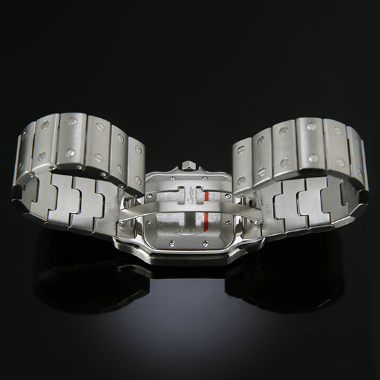 CARTIER(USED) 산토스 갈베 스틸 라지