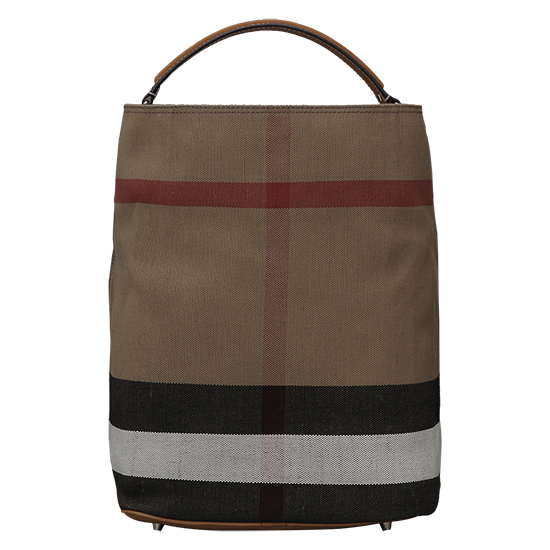 BURBERRY(USED)애쉬비 캔버스 체크 호보백