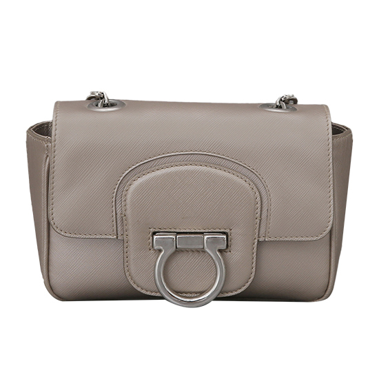 FERRAGAMO(USED)간치니 미니 체인백