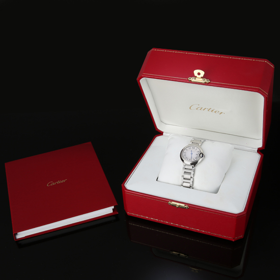 CARTIER(USED) 발롱블루 스틸 28