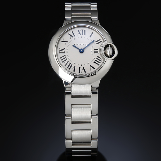 CARTIER(USED) 발롱블루 스틸 28