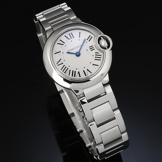 CARTIER(USED) 발롱블루 스틸 28