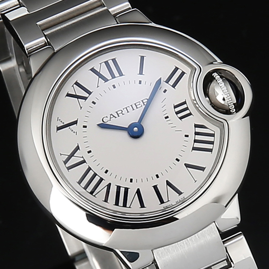 CARTIER(USED) 발롱블루 스틸 28