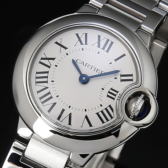 CARTIER(USED) 발롱블루 스틸 28