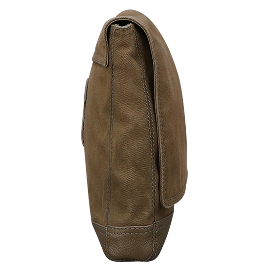 BALENCIAGA(USED)브라운 패브릭 트리밍 클러치