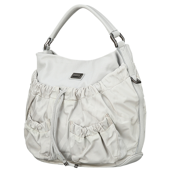 BURBERRY(USED)아이보리 호보백