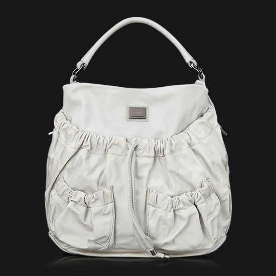 BURBERRY(USED)아이보리 호보백