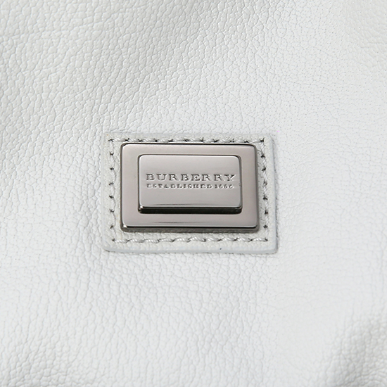 BURBERRY(USED)아이보리 호보백