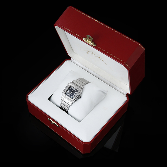 CARTIER(USED)산토스 갈베 스틸 L