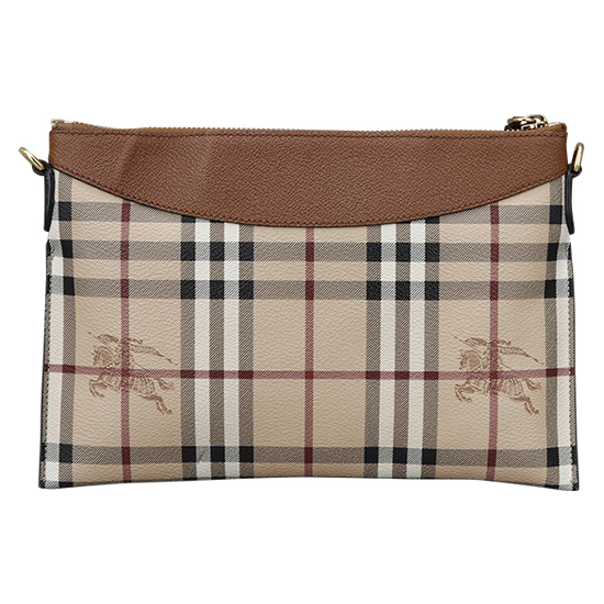 BURBERRY(USED)헤이마켓 체크 PVC 크로스백